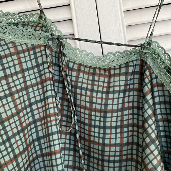 Free People Intimately Plaid Cami - Picture 6 of 7